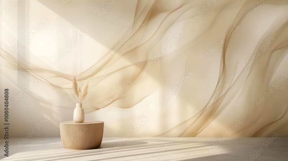 Soft boho wallpaper fading from beige to gold perfect background style Soft boho wallpaper fading from beige to gold perfect background style