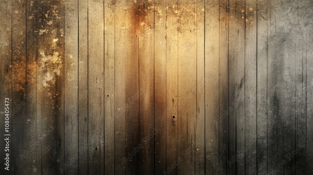 Distressed wood boho wallpaper in browns and grays golden light background Distressed wood boho wallpaper in browns and grays golden light background