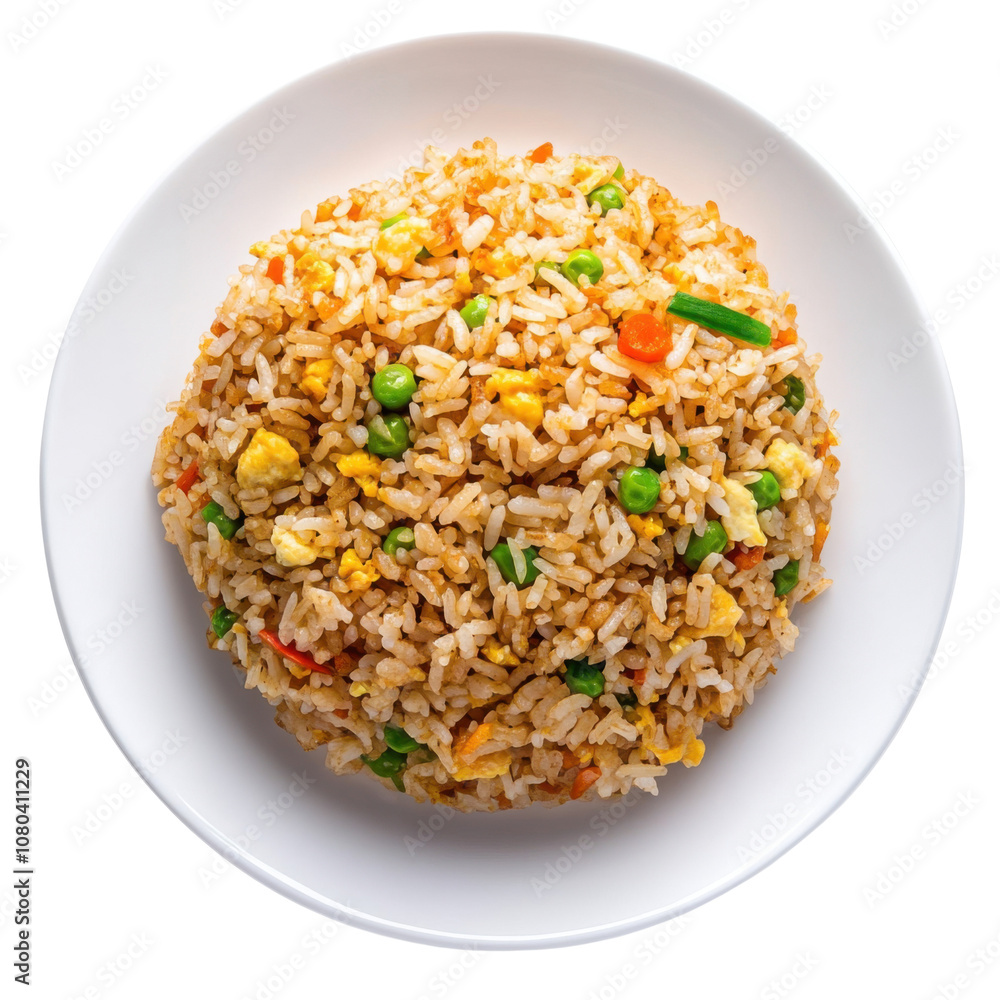 Vegetable Fried Rice with Peas, Carrots, and Egg in a Delicious Stir-Fry Bowl PNG Icon on transparent background Vegetable Fried Rice with Peas, Carrots, and Egg in a Delicious Stir-Fry Bowl PNG Icon on transparent background