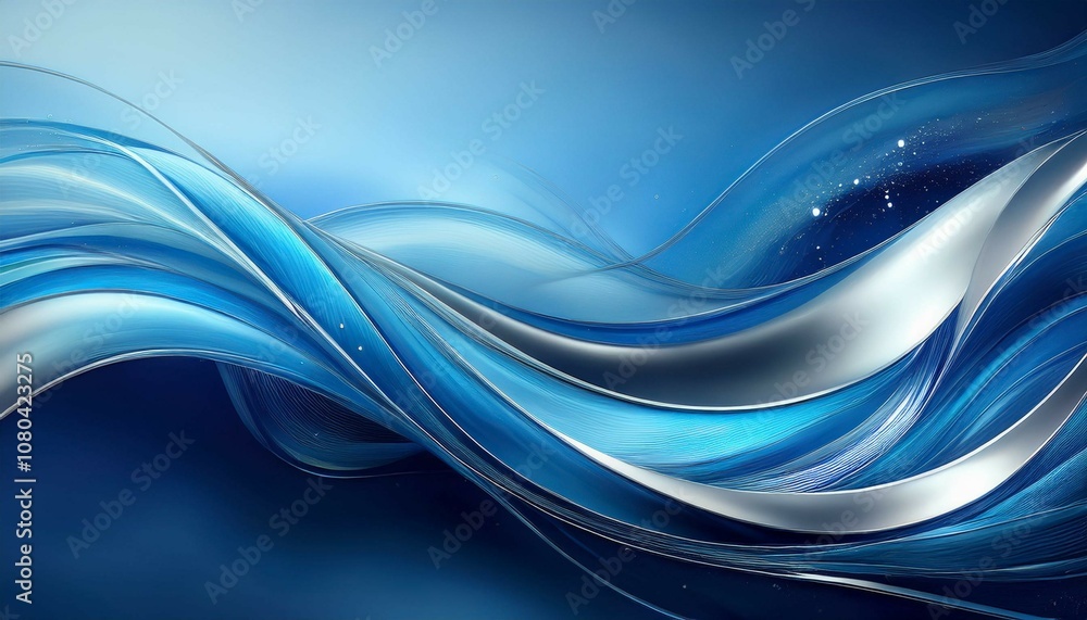 Obraz premium abstract blue background
