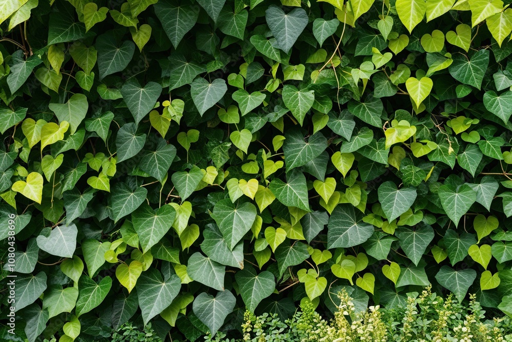 Lush Ivy Vines and Tendrils in a Vibrant Natural Landscape Lush Ivy Vines and Tendrils in a Vibrant Natural Landscape