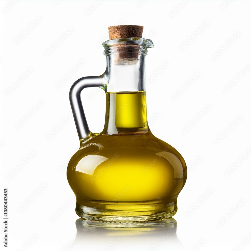 瓶に入ったオリーブオイル(Bottle of olive oil on white background.)
瓶に入ったオリーブオイル(Bottle of olive oil on white background.)