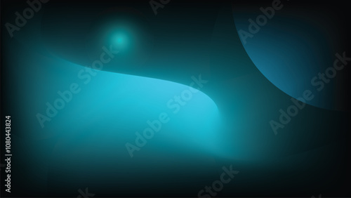 4K Modern trendy gradient abstract background, wavy and geometric elements  