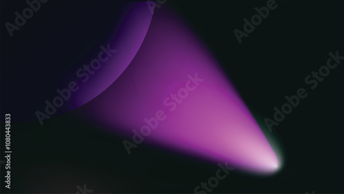 4K Modern trendy gradient abstract background, wavy and geometric elements  