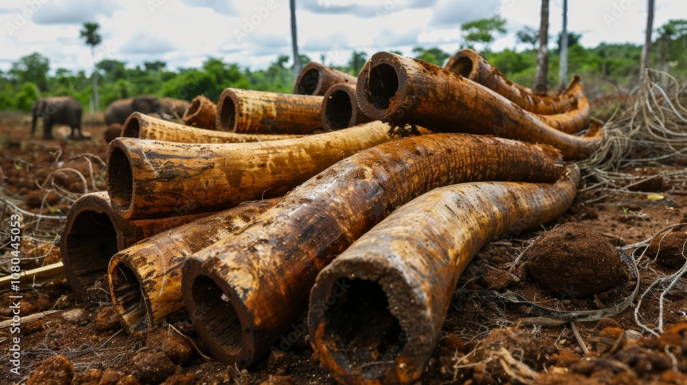 Illegal Elephant Tusk Trade and Its Consequences