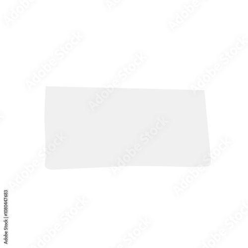 Torn paper set vector