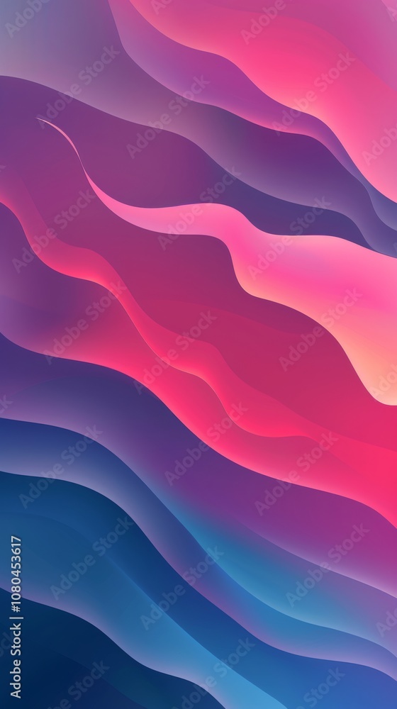 Colorful abstract waves in pink and blue tones, perfect for modern backgrounds and creative designs. Colorful abstract waves in pink and blue tones, perfect for modern backgrounds and creative designs.