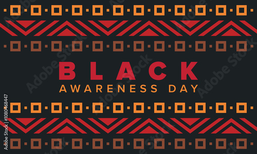 Black Awareness Day. Holiday in Brazil. Afro Brazilians. Celebrate awareness by the black community in November. African and brazilian culture. Black history art. Vector illustration
