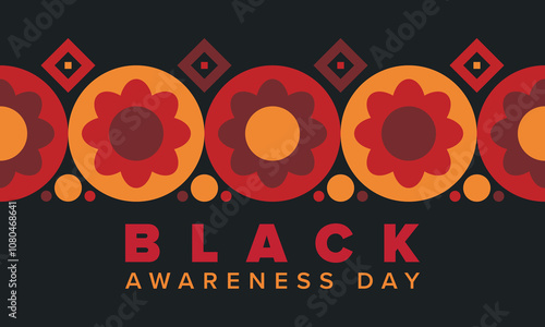Black Awareness Day. Holiday in Brazil. Afro Brazilians. Celebrate awareness by the black community in November. African and brazilian culture. Black history art. Vector illustration