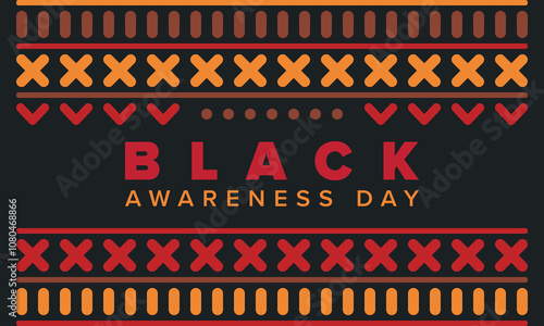 Black Awareness Day. Holiday in Brazil. Afro Brazilians. Celebrate awareness by the black community in November. African and brazilian culture. Black history art. Vector illustration