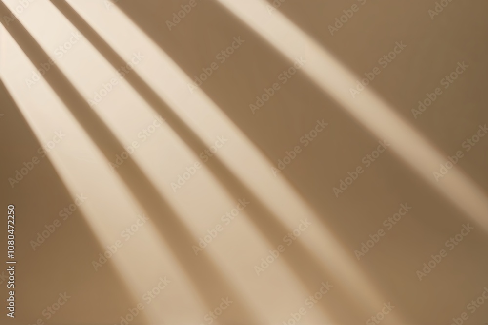 Minimalist Abstract Beige Background with Soft Shadows and Lighting for Product Showcase Minimalist Abstract Beige Background with Soft Shadows and Lighting for Product Showcase