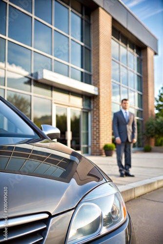 Close-up Of Car In Front Of Accountant photo