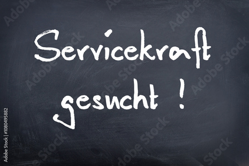 Servicekraft gesucht - jetzt bewerben