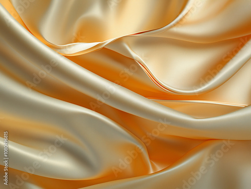 a close up of a smooth, silky, clean, photo real, floating, visible fibre texture