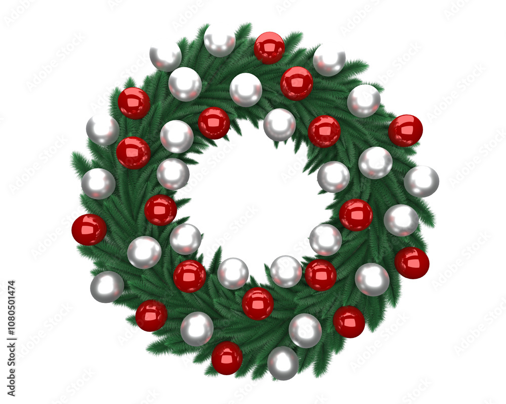 Christmas Wreath on transparent alpha channel background for easy drag and drop use! Christmas Wreath on transparent alpha channel background for easy drag and drop use!