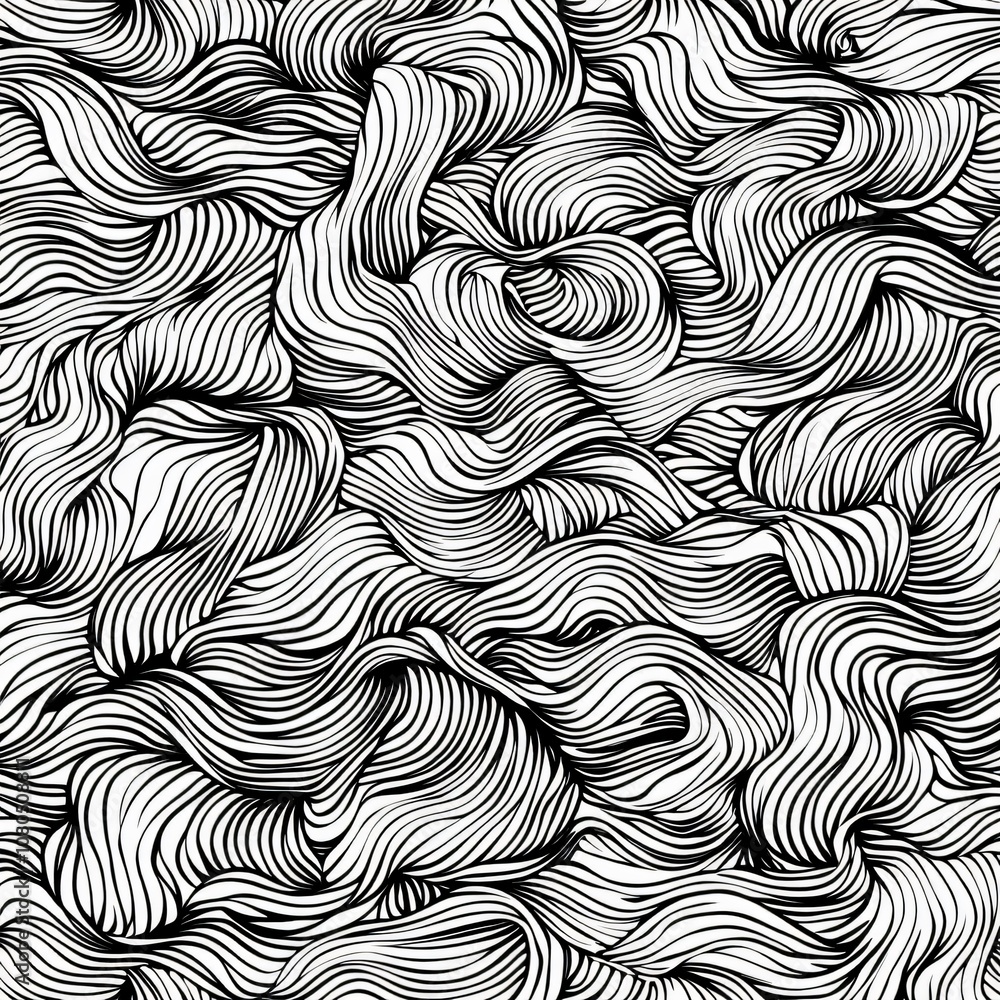 Dynamic flowing lines artwork abstract graphic design digital art textured pattern minimalist aesthetic