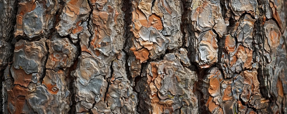 Obraz premium Tree trunk texture background.