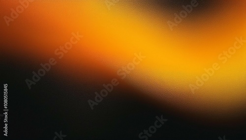 yellow orange and black abstract background with a grainy texture featuring smooth gradients and light leaks abstract colorful grainy gradient backdrop design