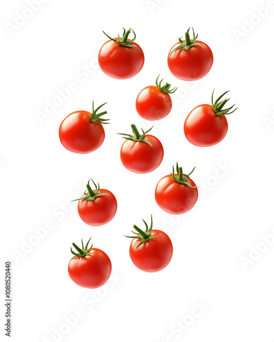 tomato isolated on transparent