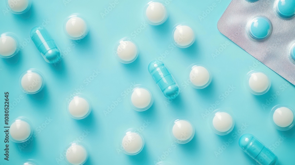 The Colorful Pills and Capsules The Colorful Pills and Capsules