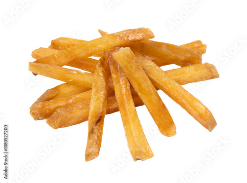 透明な背景に芋けんぴ