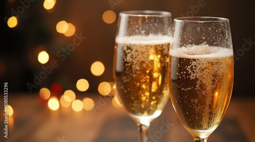 Cheers to the New Year with Champagne