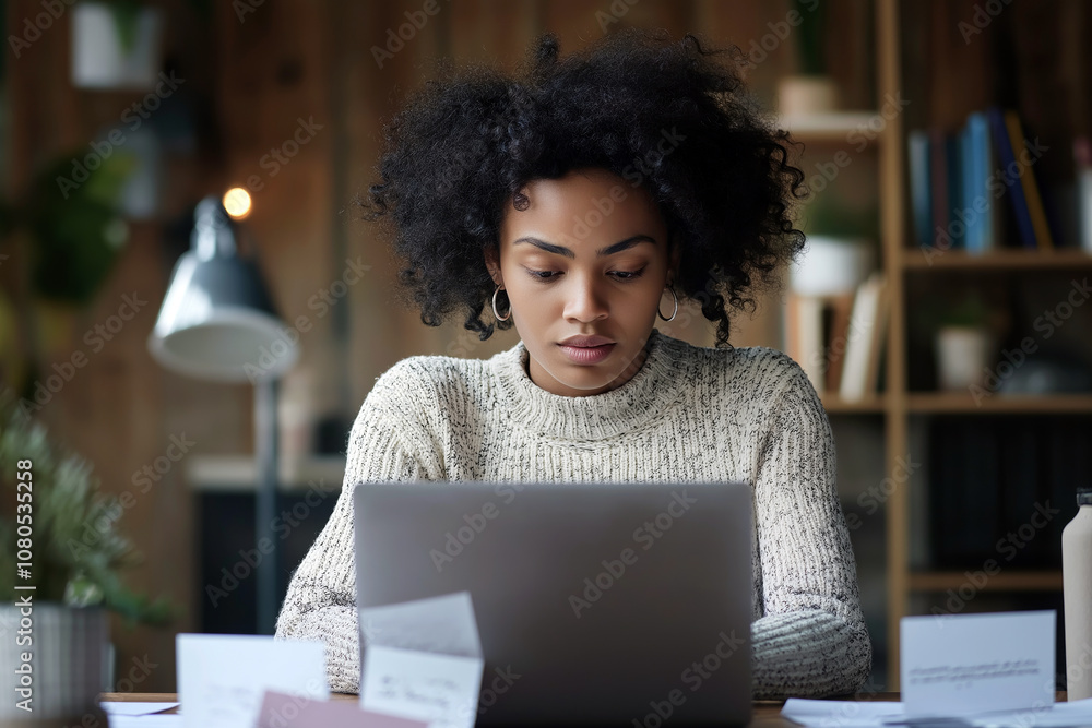 A frustrated job seeker sitting in front of a laptop, with multiple rejection letters scattered on the desk, staring blankly at the screen. A frustrated job seeker sitting in front of a laptop, with multiple rejection letters scattered on the desk, staring blankly at the screen.