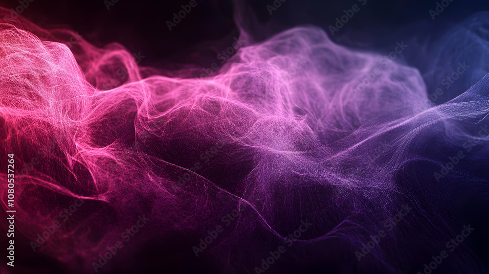 Obraz premium Abstract Background - Pink and Purple Smoke
