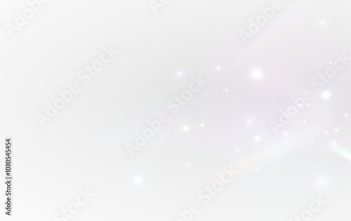 Png Rainbow light and white dust. Png The crystal shimmers with a rainbow effect. Png Background with bokeh light effect png. Gorgeous Christmas glowing dust background.