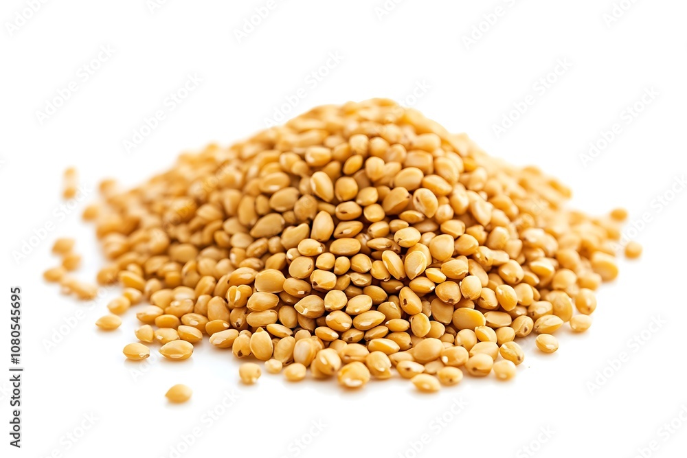 Canola isolated on a white background, close up Canola isolated on a white background, close up