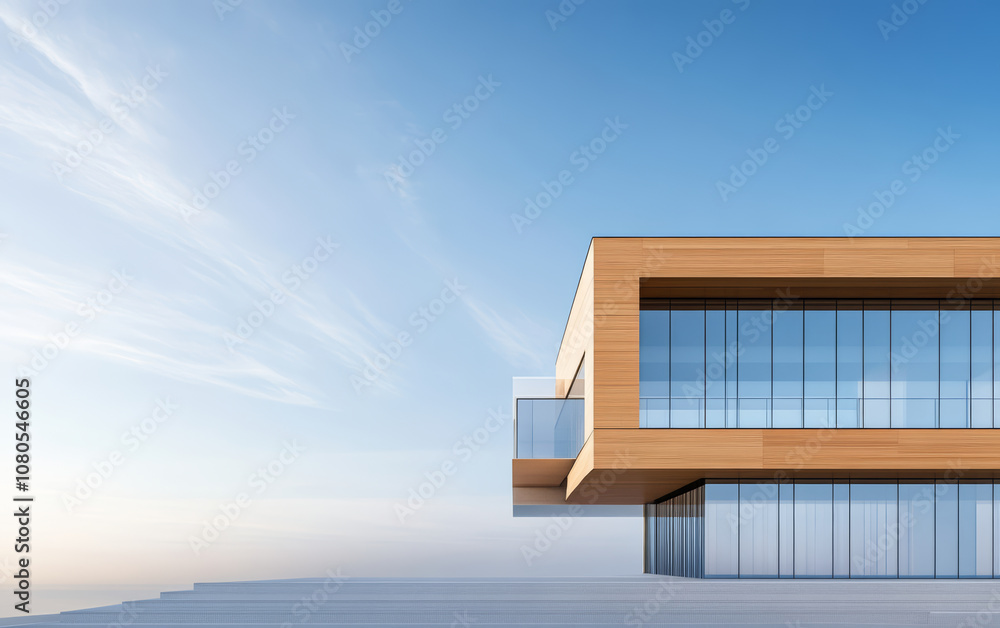Minimalist modern art building space structure Minimalist modern art building space structure
