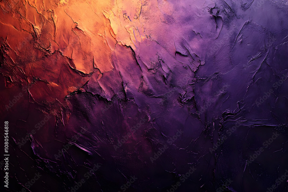 Naklejka premium Abstract Background Texture Purple Orange Gradient