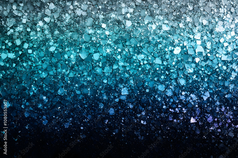 Obraz premium Abstract Background - Blue Crystal Texture