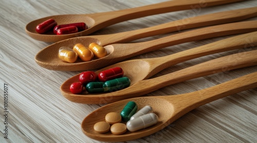 The Wooden Spoons with Capsules photo