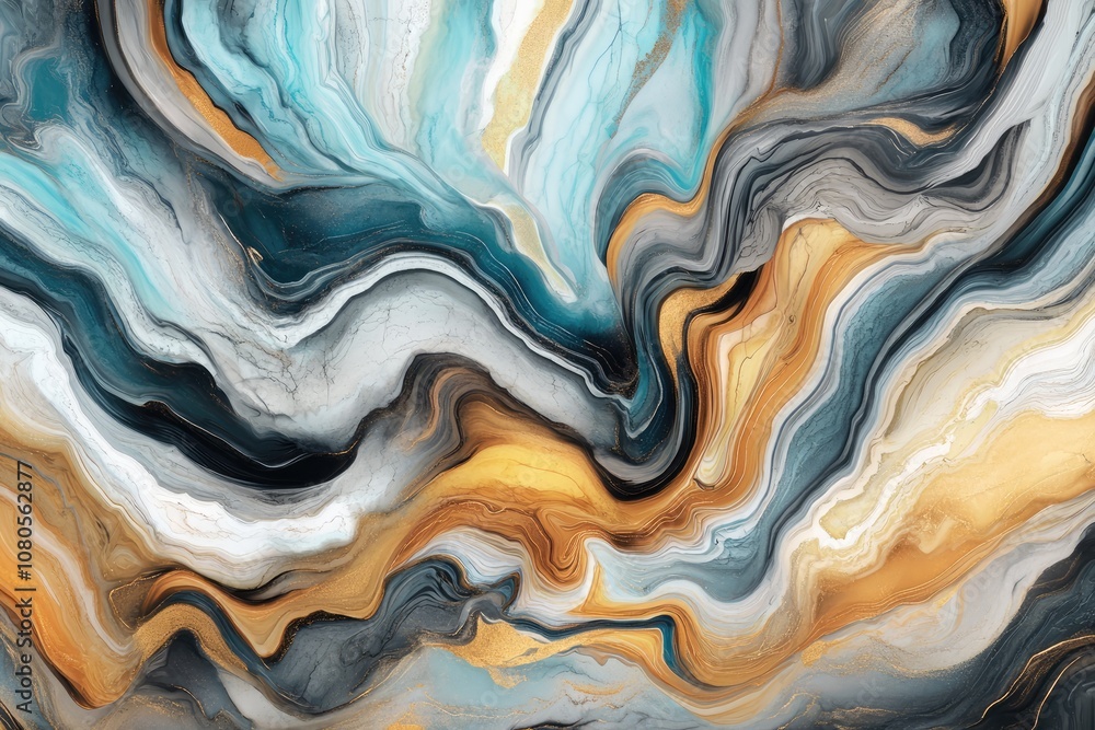 3D Abstract Graffiti Wall Design with Geode-Inspired Resin Art 3D Abstract Graffiti Wall Design with Geode-Inspired Resin Art