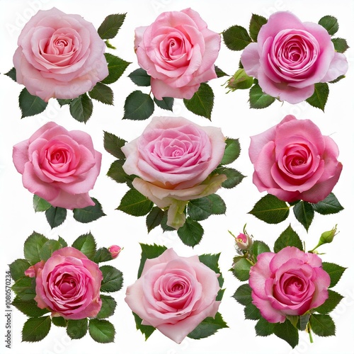 Soft pink roses showcasing their natural beauty and elegance