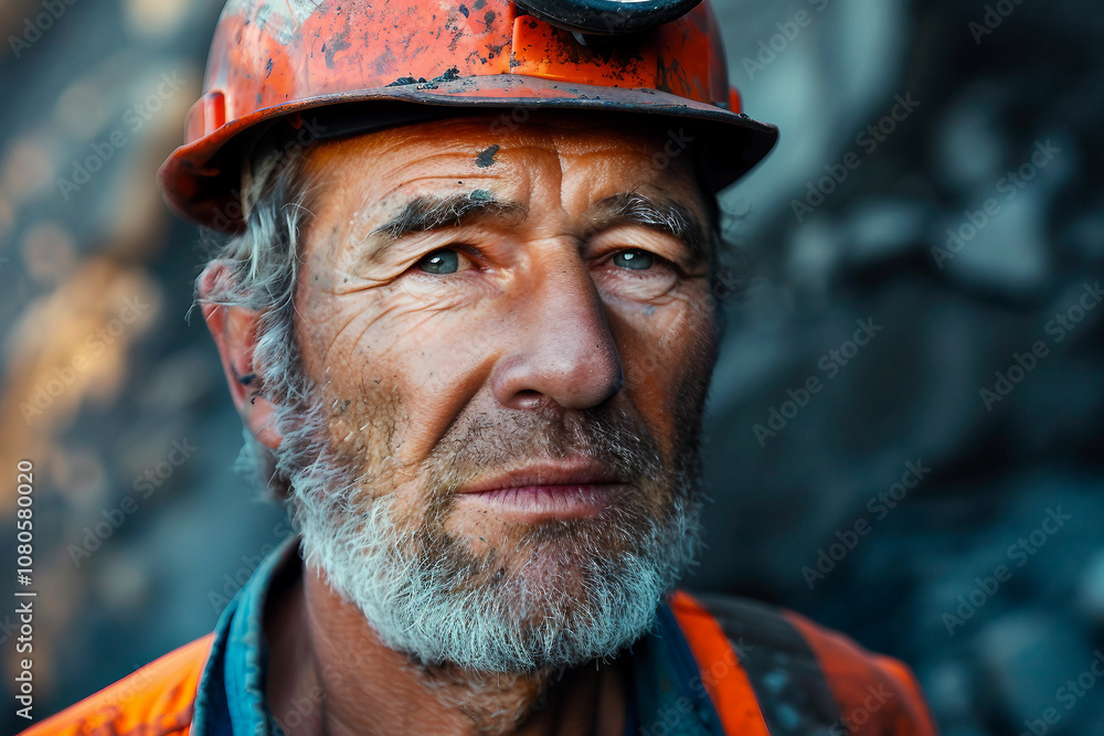 Photo of a professional bricklayer working at a construction generative ai Photo of a professional bricklayer working at a construction generative ai