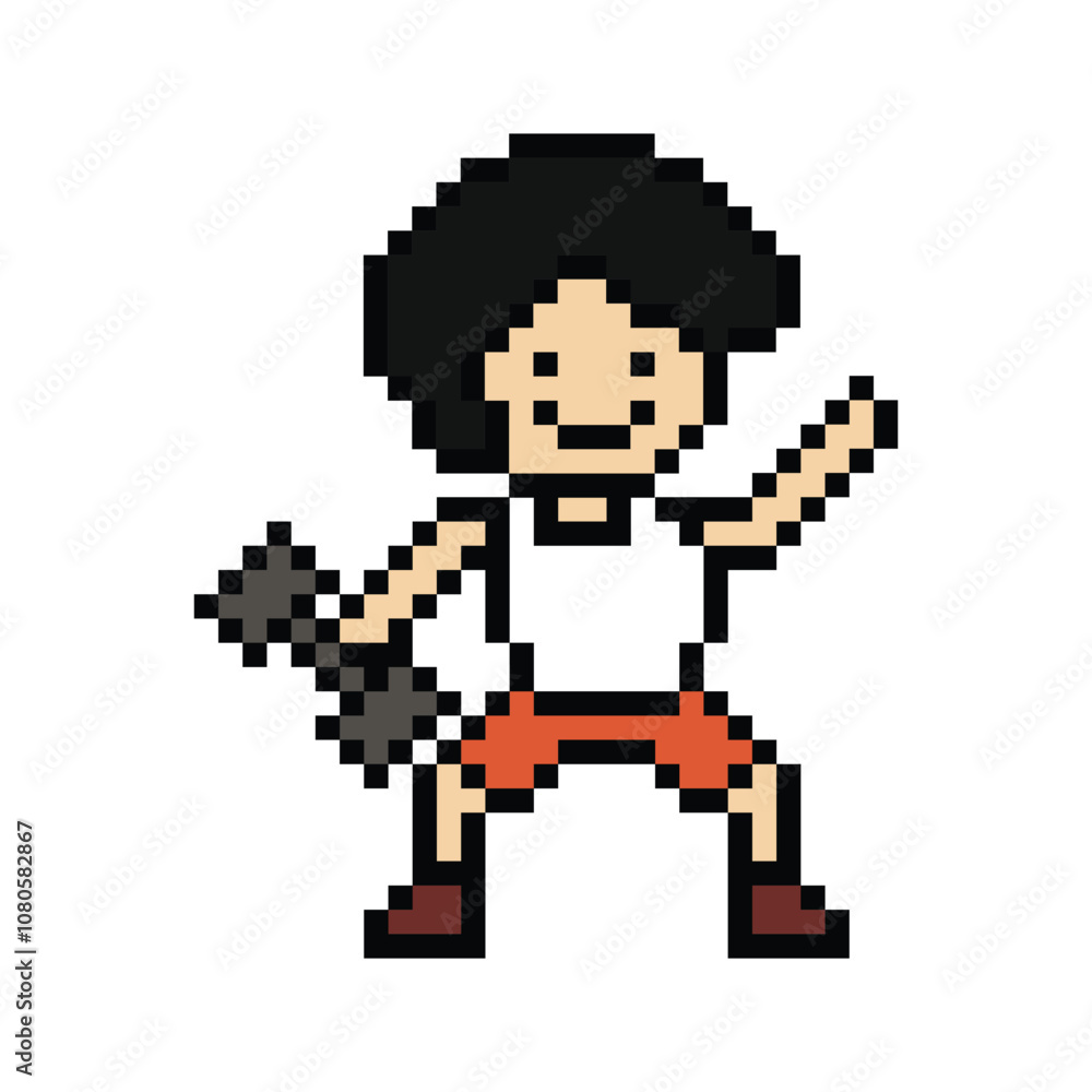 Cute pixel cartoon 8bit character man weight training with dumbbell lifestyle lifting gym decoration life style 8 bit male boy weight fitness isolated PNG vector. Cute pixel cartoon 8bit character man weight training with dumbbell lifestyle lifting gym decoration life style 8 bit male boy weight fitness isolated PNG vector.