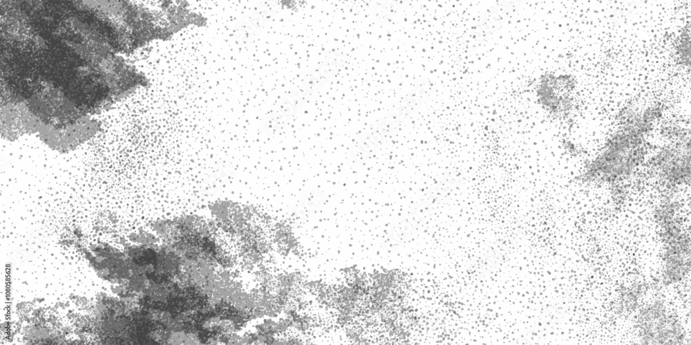 Naklejka premium Overlay texture. Faded black-white dyed paper texture. Sketch grunge design. Abstract grunge Texture Background. Grunge texture old damage dirty grainy and scratches texture.