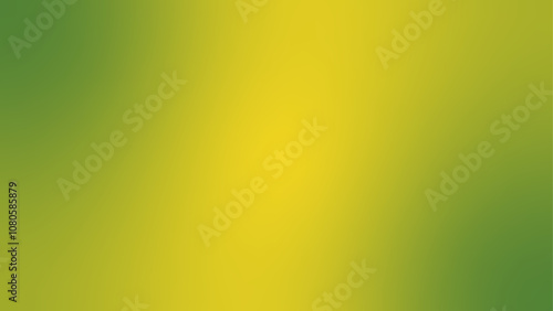 Smooth gradient background, green and yellow	