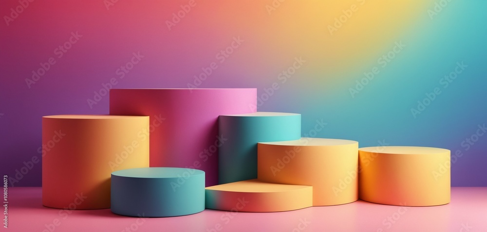 Gradient Platform with Soft Illumination