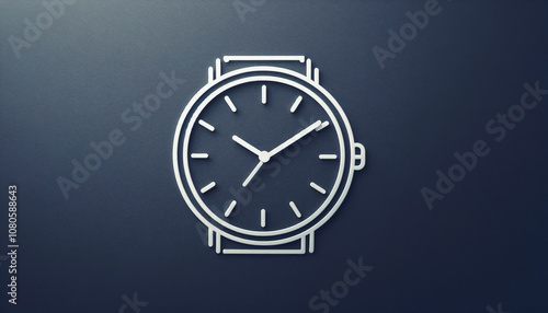 Wallpaper Mural time is money concept Torontodigital.ca