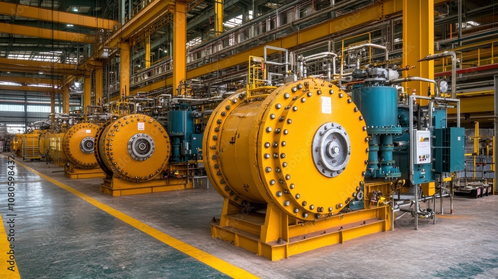 Heavy-duty yellow machine power and efficiency in industrial operations and large-scale projects Heavy-duty yellow machine power and efficiency in industrial operations and large-scale projects