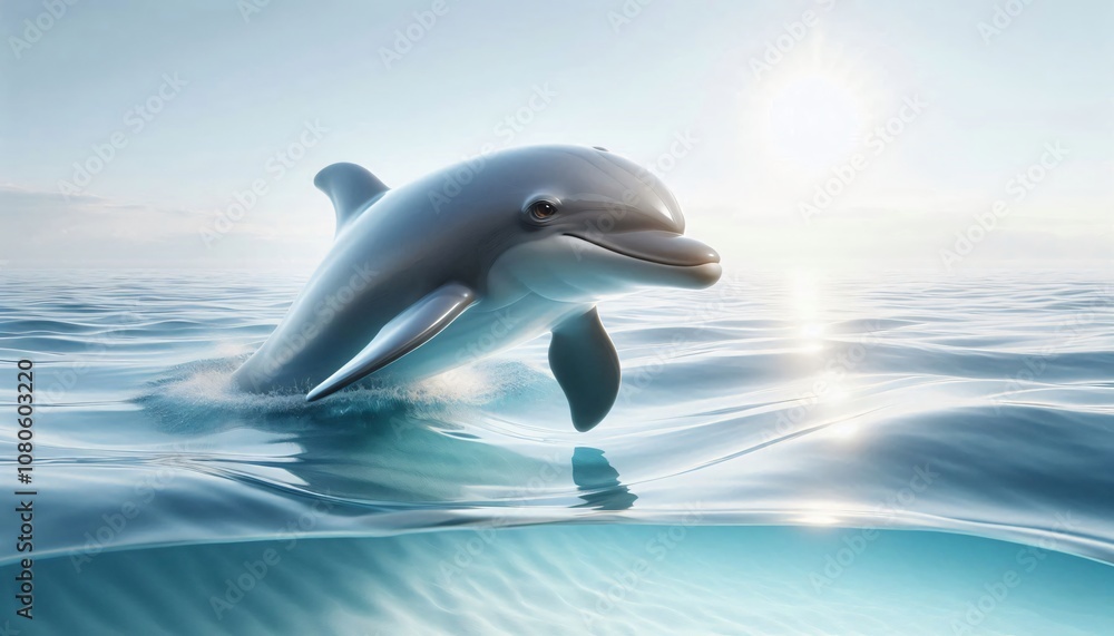 Obraz premium Marine Conservation through realistic 3D Visualization