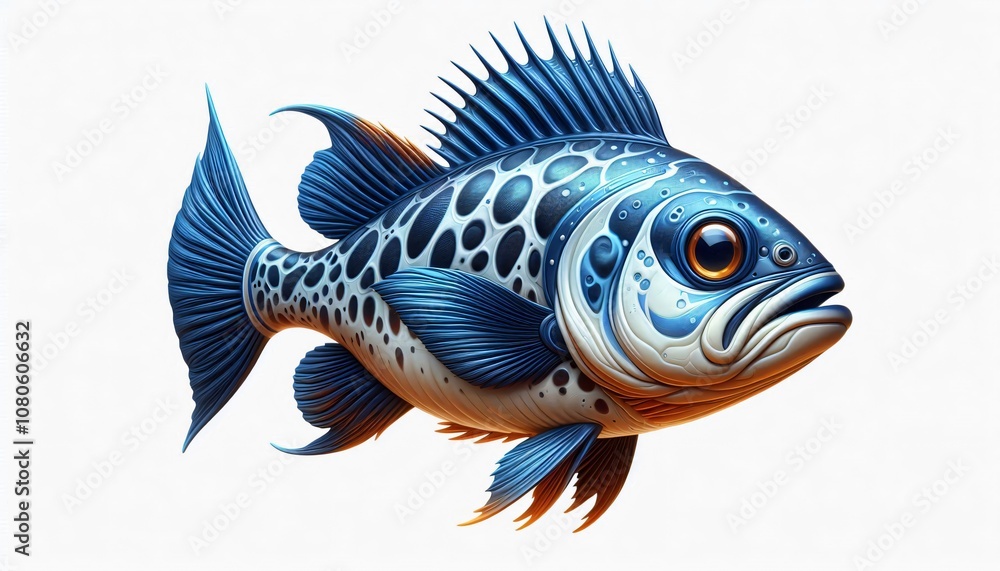 Fototapeta premium Marine Conservation through realistic 3D Visualization