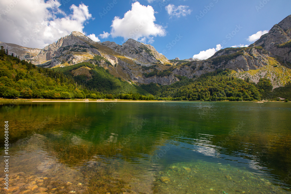 Trnovačko Lake Surrounded by Mountains Trnovačko Lake Surrounded by Mountains