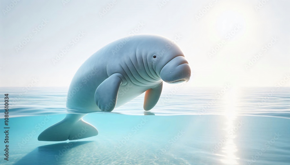 Fototapeta premium Marine Conservation through realistic 3D Visualization