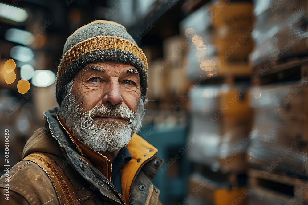 Worker of a large enterprise portrait generative ai Worker of a large enterprise portrait generative ai