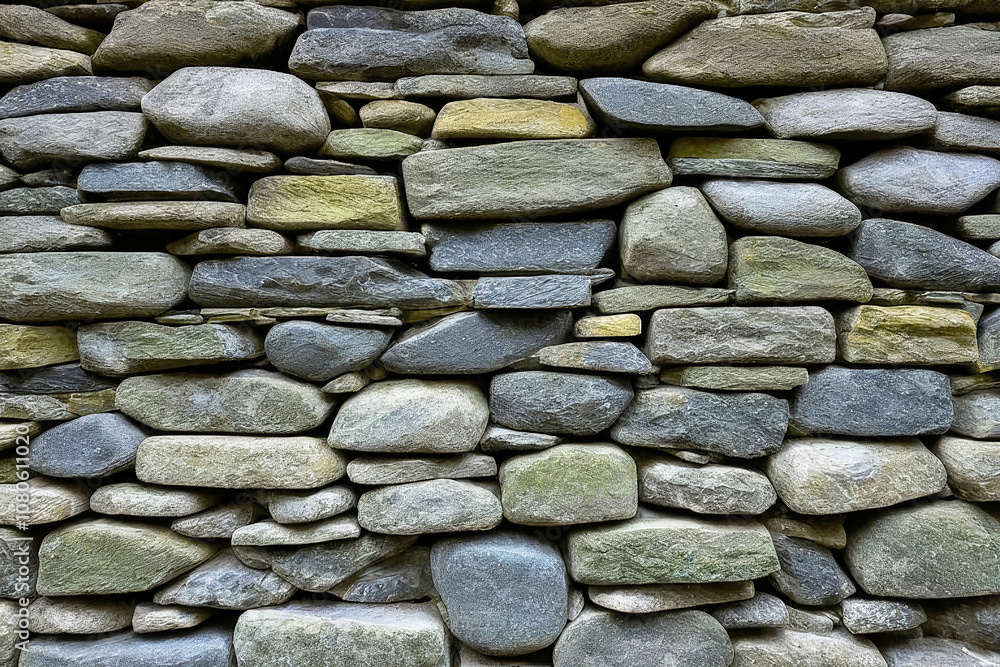 Abstract background of stacked stone slabs forming a wall. Abstract background of stacked stone slabs forming a wall.