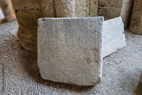 Quadro em tela Archaeological Museum of Rhodes, Greece